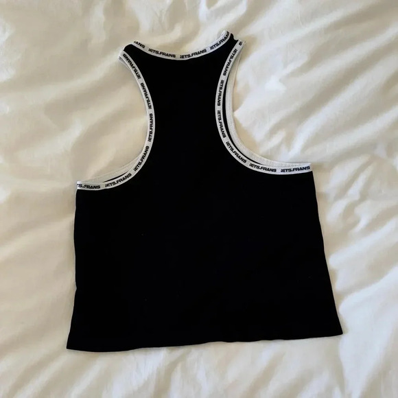 iets frans... Extreme Racerback Vest Black and White Size L - Picture 5 of 7